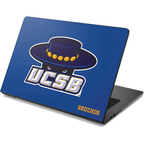 University of California-Santa Barbara UCSB Gauchos Blue Dell Chromebook Skin