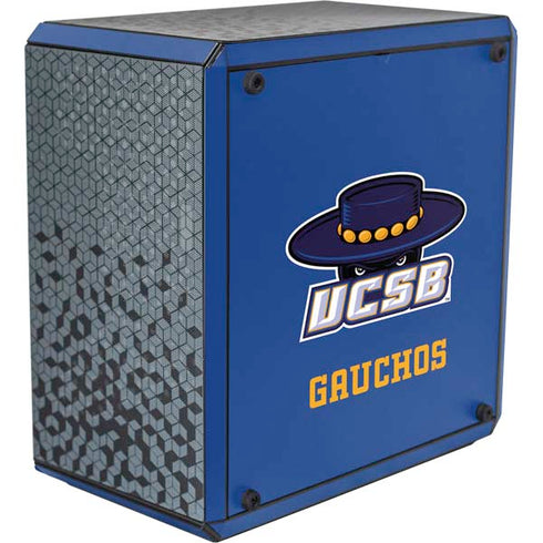 University of California-Santa Barbara UCSB Gauchos Blue Cooler Master MasterBox Q300L Mini Tower Skin