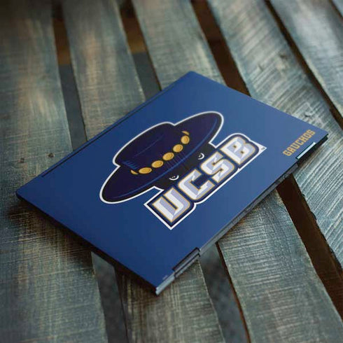 University of California-Santa Barbara UCSB Gauchos Blue HP Envy Skin