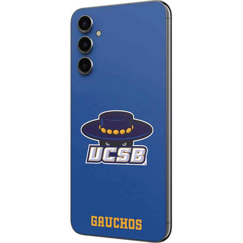 University of California-Santa Barbara UCSB Gauchos Blue Galaxy A14 5G Skin