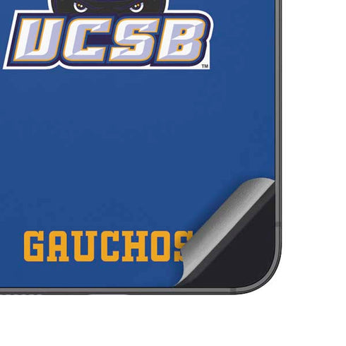 University of California-Santa Barbara UCSB Gauchos Blue Galaxy A14 5G Skin
