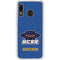 University of California-Santa Barbara UCSB Gauchos Blue Galaxy A20 Clear Case