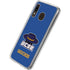 University of California-Santa Barbara UCSB Gauchos Blue Galaxy A20 Clear Case