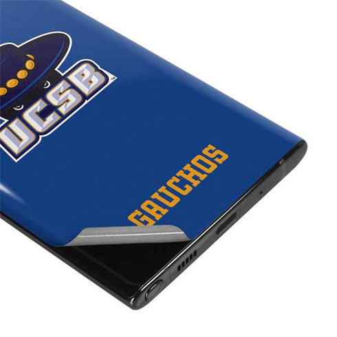 University of California-Santa Barbara UCSB Gauchos Blue Galaxy Note 10 Plus Skin
