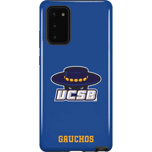 University of California-Santa Barbara UCSB Gauchos Blue Galaxy Note20 5G Pro Case