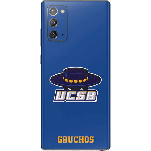 University of California-Santa Barbara UCSB Gauchos Blue Galaxy Note20 5G Skin