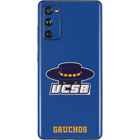 University of California-Santa Barbara UCSB Gauchos Blue Galaxy S20 Fan Edition Skin