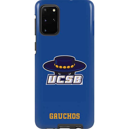 University of California-Santa Barbara UCSB Gauchos Blue Galaxy S20 Plus Pro Case