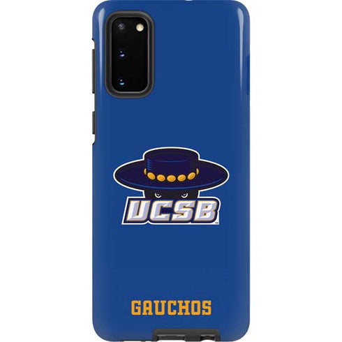 University of California-Santa Barbara UCSB Gauchos Blue Galaxy S20 Pro Case