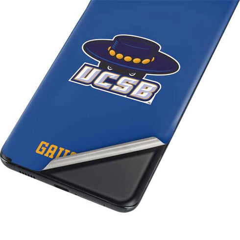 University of California-Santa Barbara UCSB Gauchos Blue Galaxy S21 5G Skin