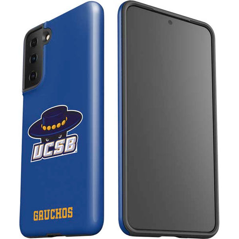 University of California-Santa Barbara UCSB Gauchos Blue Galaxy S21 FE Pro Case