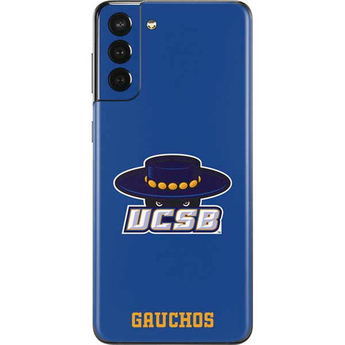 University of California-Santa Barbara UCSB Gauchos Blue Galaxy S21 Plus 5G Skin