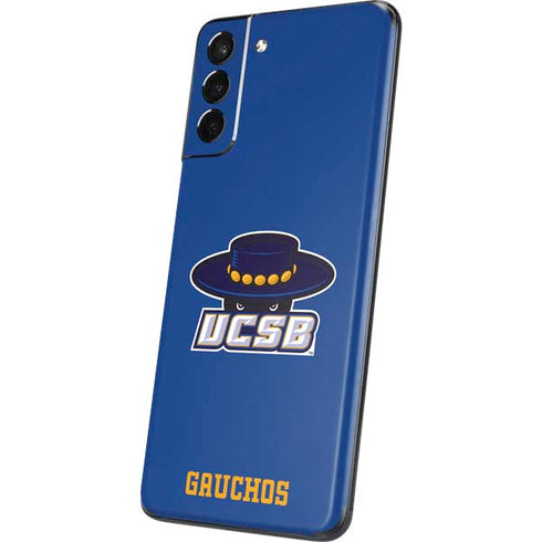 University of California-Santa Barbara UCSB Gauchos Blue Galaxy S21 Plus 5G Skin