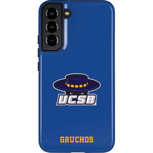 University of California-Santa Barbara UCSB Gauchos Blue Galaxy S22 Plus Pro Case