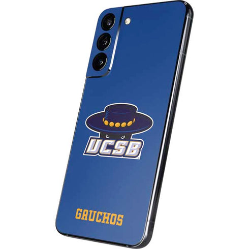 University of California-Santa Barbara UCSB Gauchos Blue Galaxy S22 Plus Skin