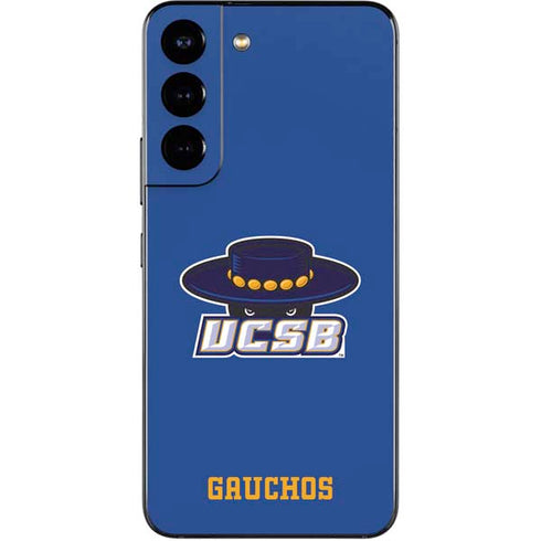 University of California-Santa Barbara UCSB Gauchos Blue Galaxy S22 Skin