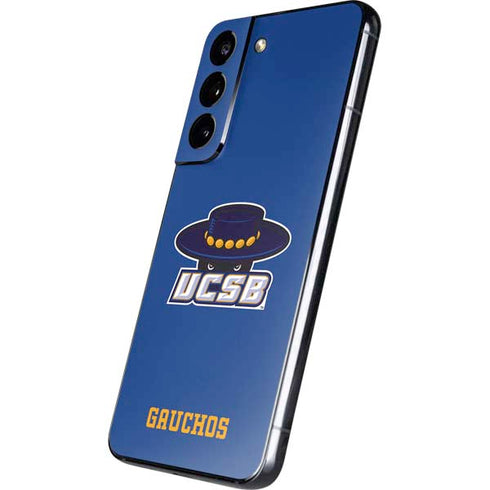 University of California-Santa Barbara UCSB Gauchos Blue Galaxy S22 Skin