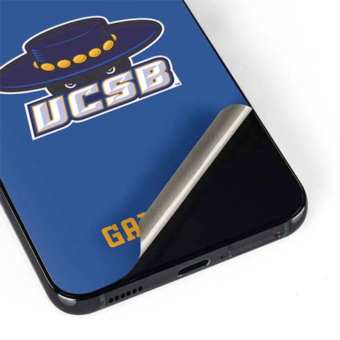 University of California-Santa Barbara UCSB Gauchos Blue Galaxy S22 Skin