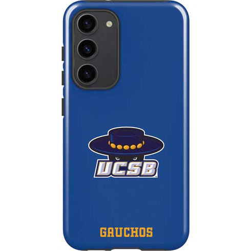 University of California-Santa Barbara UCSB Gauchos Blue Galaxy S23 Plus Pro Case