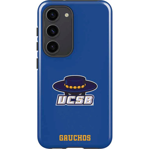 University of California-Santa Barbara UCSB Gauchos Blue Galaxy S23 Pro Case