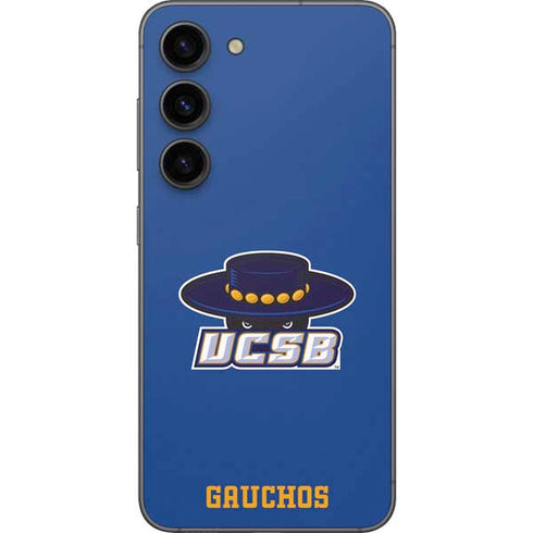 University of California-Santa Barbara UCSB Gauchos Blue Galaxy S23 Skin