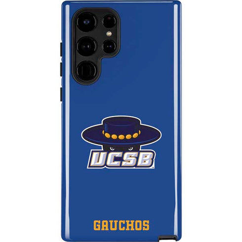 University of California-Santa Barbara UCSB Gauchos Blue Galaxy S24 Ultra Impact Case