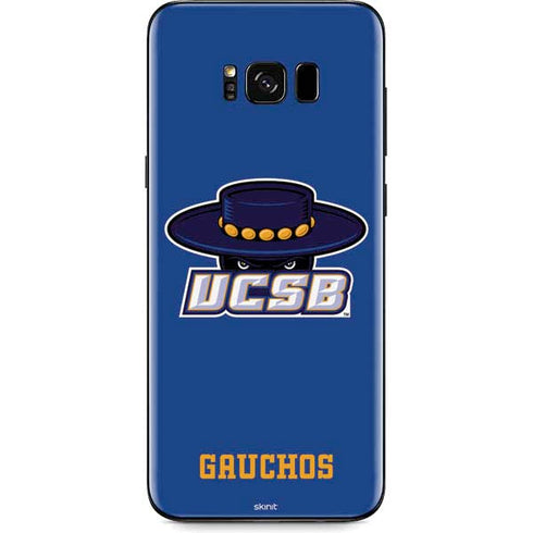 University of California-Santa Barbara UCSB Gauchos Blue Galaxy S8 Skin