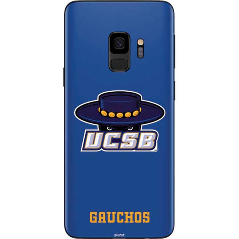 University of California-Santa Barbara UCSB Gauchos Blue Galaxy S9 Skin