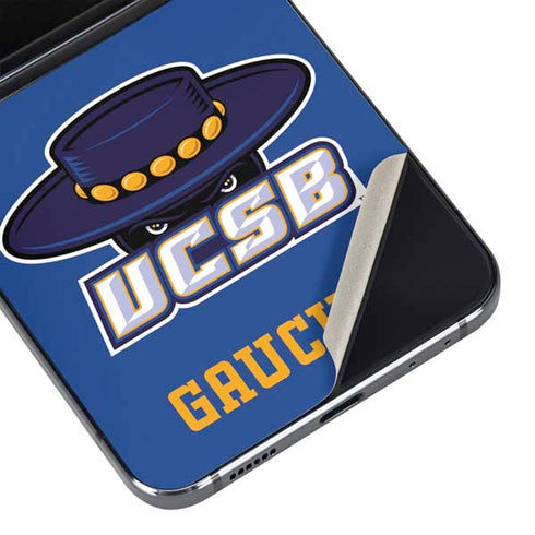 University of California-Santa Barbara UCSB Gauchos Blue Galaxy Z Flip5 5G Skin