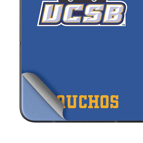 University of California-Santa Barbara UCSB Gauchos Blue Galaxy Z Fold5 5G Skin