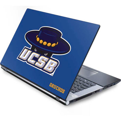 University of California-Santa Barbara UCSB Gauchos Blue Generic Laptop Skin