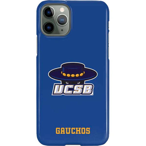 University of California-Santa Barbara UCSB Gauchos Blue iPhone 11 Pro Lite Case