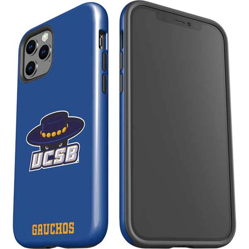 University of California-Santa Barbara UCSB Gauchos Blue iPhone 12 Pro Impact Case