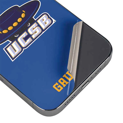 University of California-Santa Barbara UCSB Gauchos Blue iPhone 13 Pro Max Skin