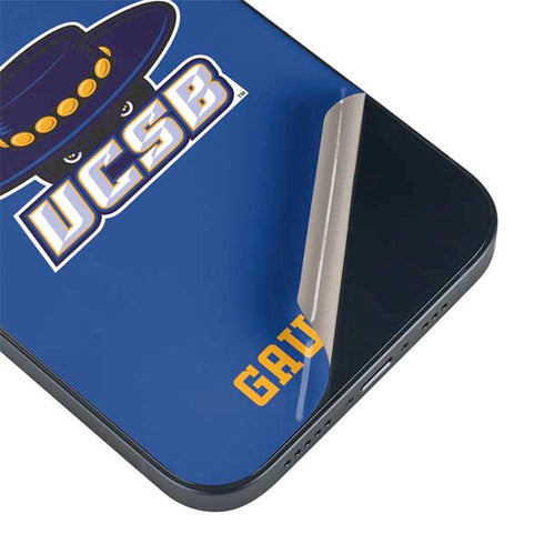 University of California-Santa Barbara UCSB Gauchos Blue iPhone 14 Skin