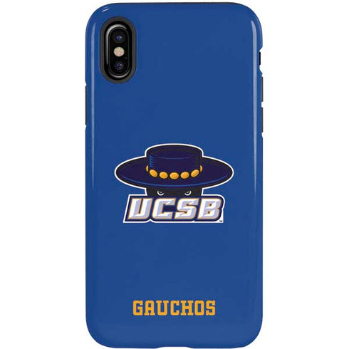 University of California-Santa Barbara UCSB Gauchos Blue iPhone X Pro Case