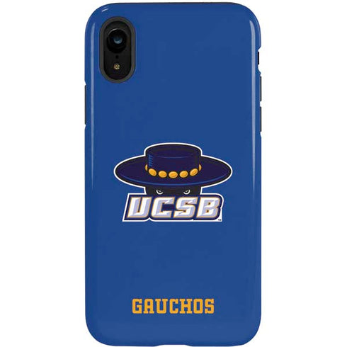 University of California-Santa Barbara UCSB Gauchos Blue iPhone XR Pro Case