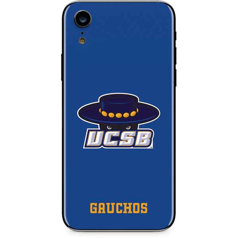 University of California-Santa Barbara UCSB Gauchos Blue iPhone XR Skin