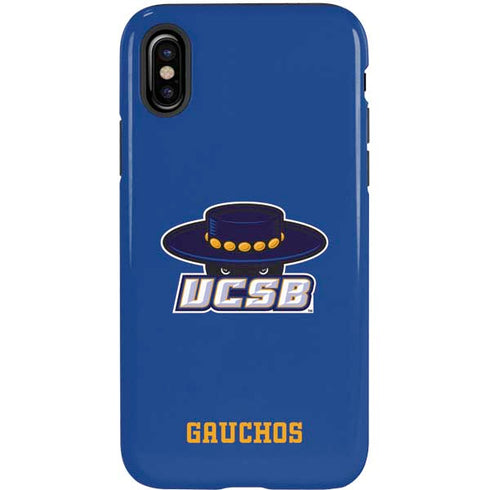 University of California-Santa Barbara UCSB Gauchos Blue iPhone XS Pro Case