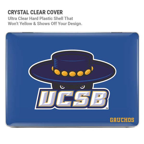 University of California-Santa Barbara UCSB Gauchos Blue MacBook Air 15in (2023-2025) Case plus Skin