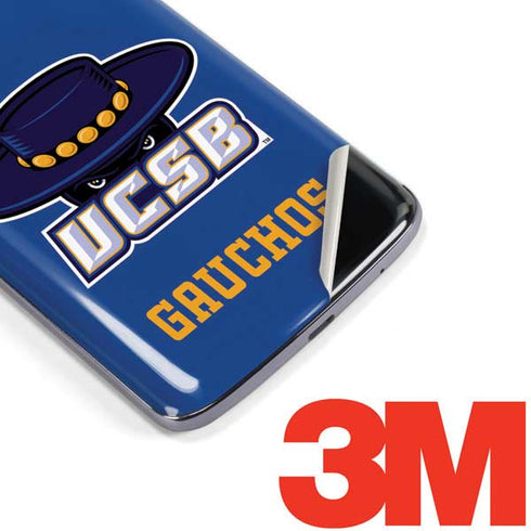 University of California-Santa Barbara UCSB Gauchos Blue Moto E5 Plus Skin