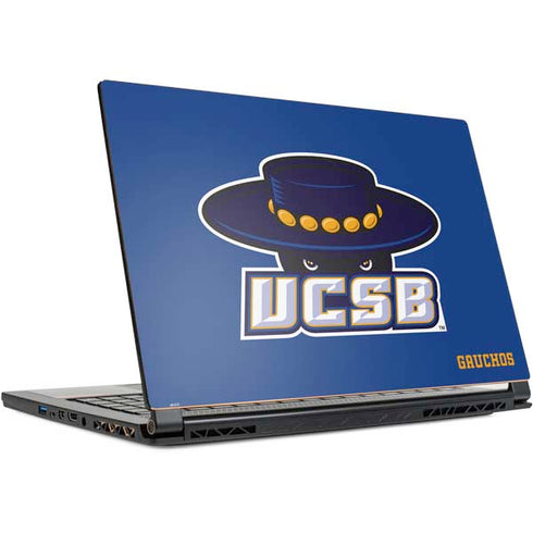 University of California-Santa Barbara UCSB Gauchos Blue MSI GS65 Stealth Laptop Skin