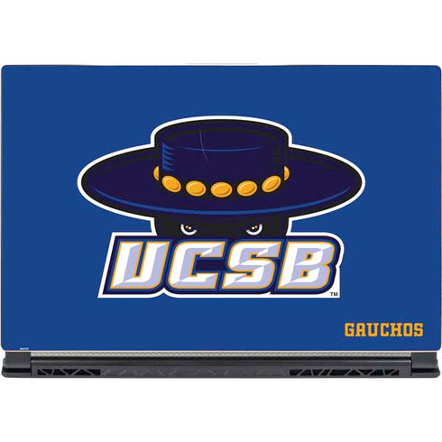 University of California-Santa Barbara UCSB Gauchos Blue MSI GS65 Stealth Laptop Skin