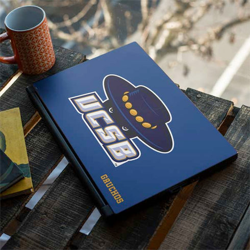 University of California-Santa Barbara UCSB Gauchos Blue MSI GS65 Stealth Laptop Skin