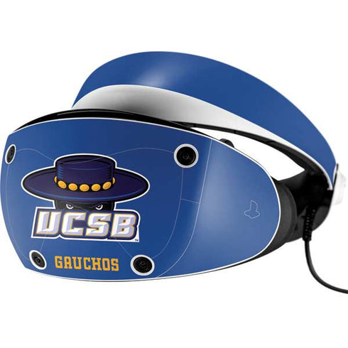 University of California-Santa Barbara UCSB Gauchos Blue PlayStation VR2 Skin