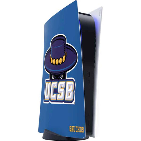University of California-Santa Barbara UCSB Gauchos Blue PS5 Digital Edition Console Skin