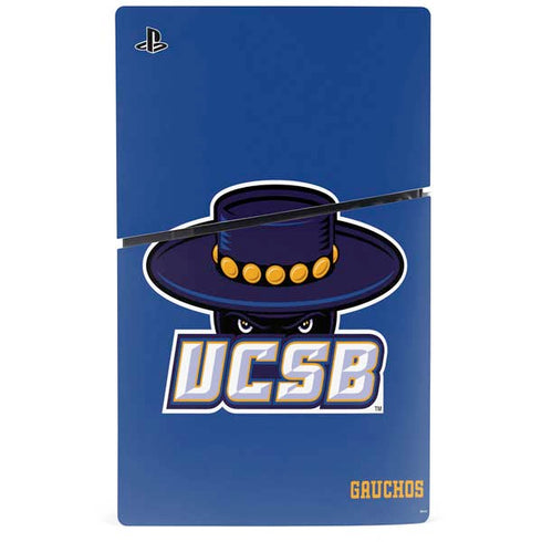 University of California-Santa Barbara UCSB Gauchos Blue PS5 Slim Disk Console Skin