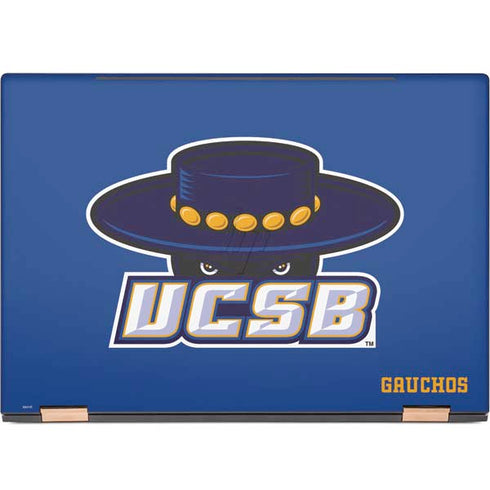 University of California-Santa Barbara UCSB Gauchos Blue HP Spectre Skin