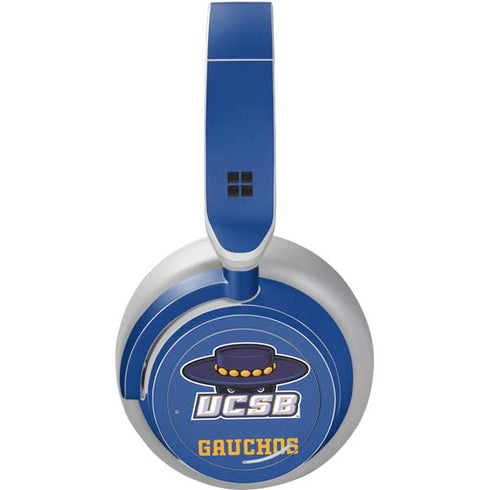 University of California-Santa Barbara UCSB Gauchos Blue Surface Headphones Skin