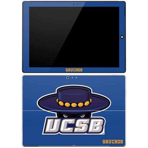 University of California-Santa Barbara UCSB Gauchos Blue Surface Pro 3 Skin